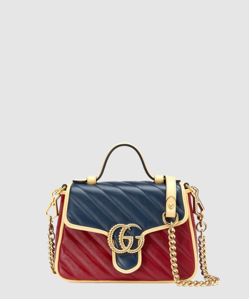 구찌 GG 마몽 미니 탑핸들백 583571