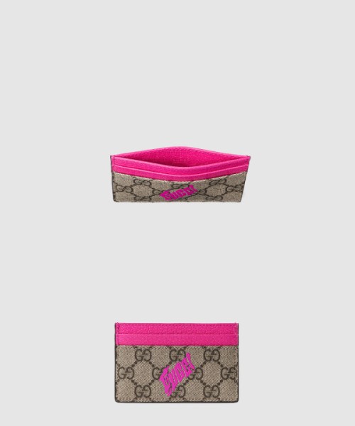 구찌 GG 모노그램 투톤 플랫 카드케이스 835322