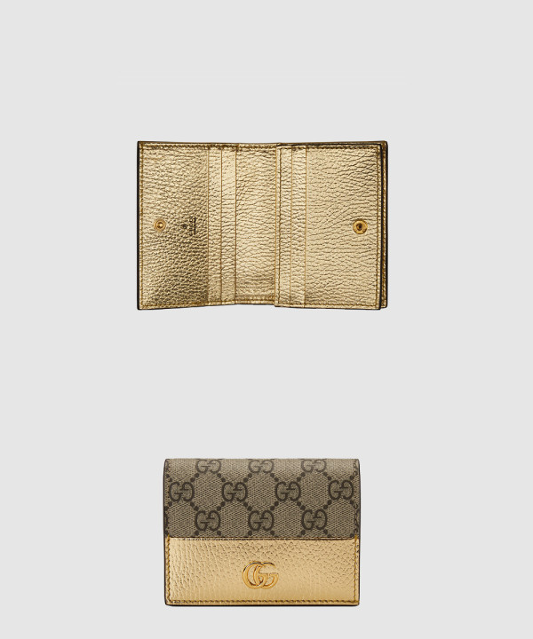 구찌 바이컬러 카드 케이스 지갑 658610