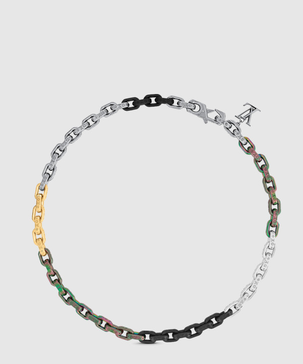 루이비통 모노그램 체인 목걸이 M00891