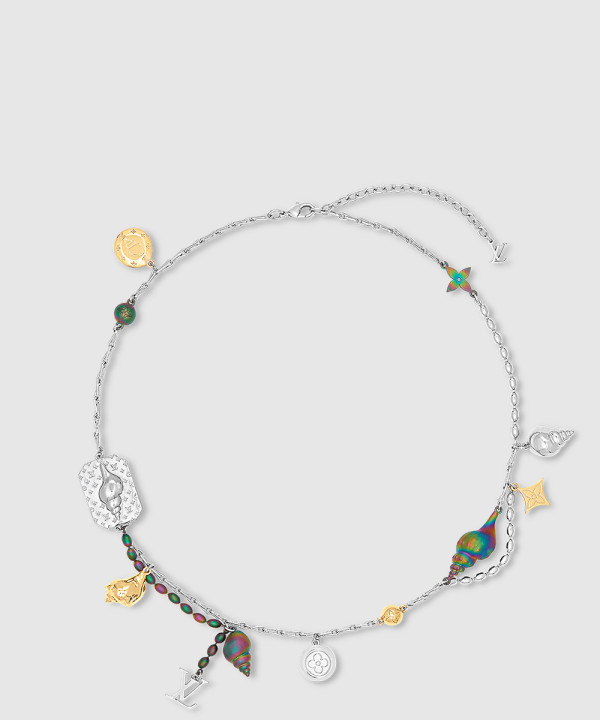 루이비통 쉘 목걸이 M01488