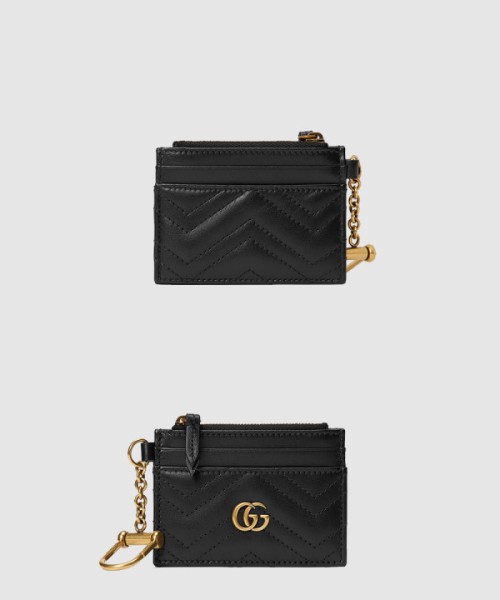 구찌 GG 마몽 키체인 지갑 627064