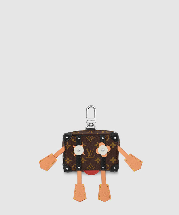 루이비통 미스터 트렁크 키 홀더 & 백 참 M01201