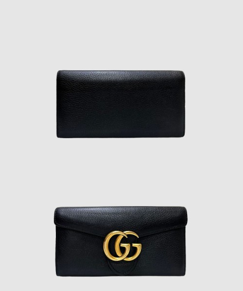 구찌 GG마몬트 레더 장지갑 400586