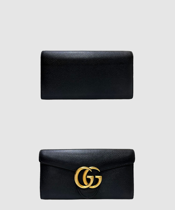 구찌 GG마몬트 레더 장지갑 400586