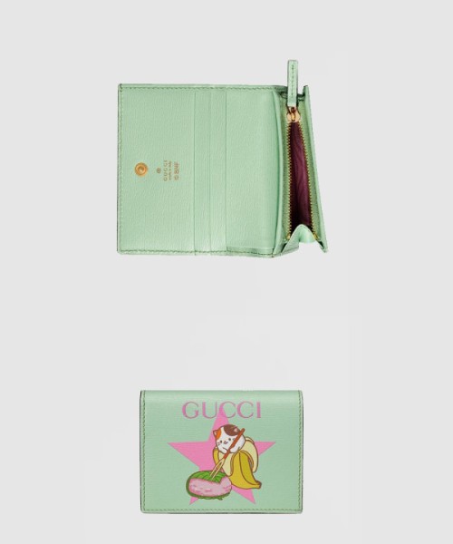 구찌 플라워 카드 지갑 701009