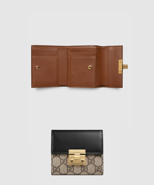 구찌 패드락 반지갑 453155