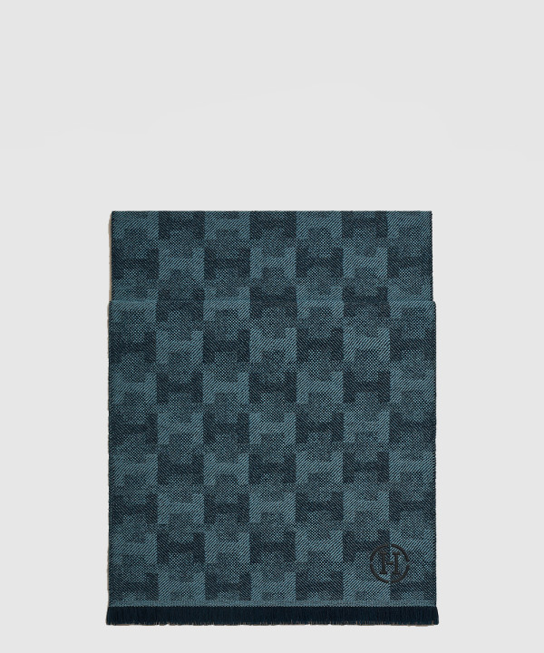 에르메스 H jacquard 머플러