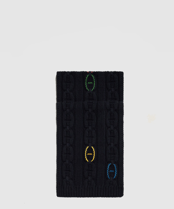 에르메스 Tri-Maillon Details Cuir 머플러