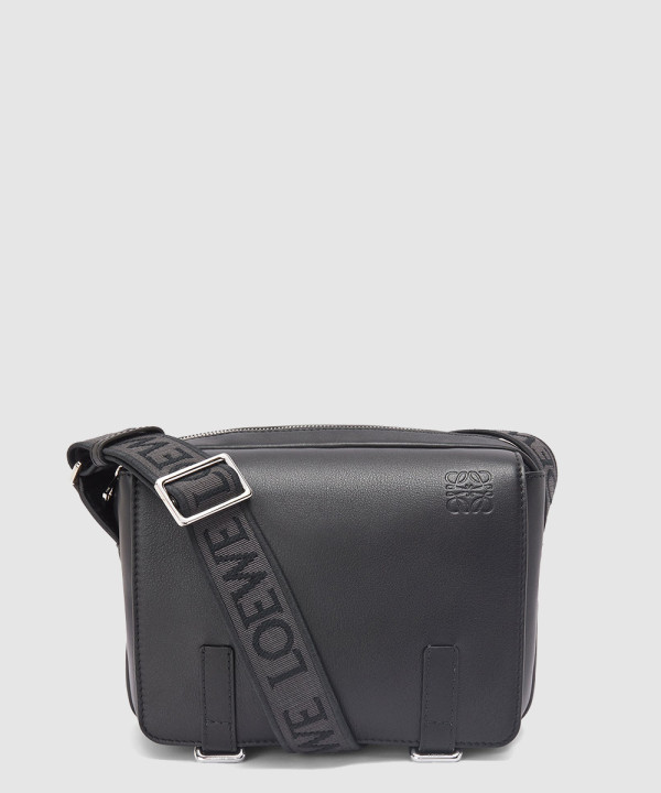 로에베 XS 밀리터리 메신저 백 - 유연한 스무스 카프스킨 & 자카드