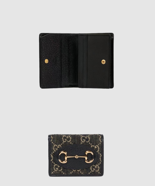 구찌 홀스빗 1955 카드 케이스 지갑 621887