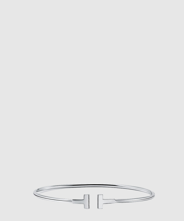티파니앤코 네로우 와이어 브레이슬릿