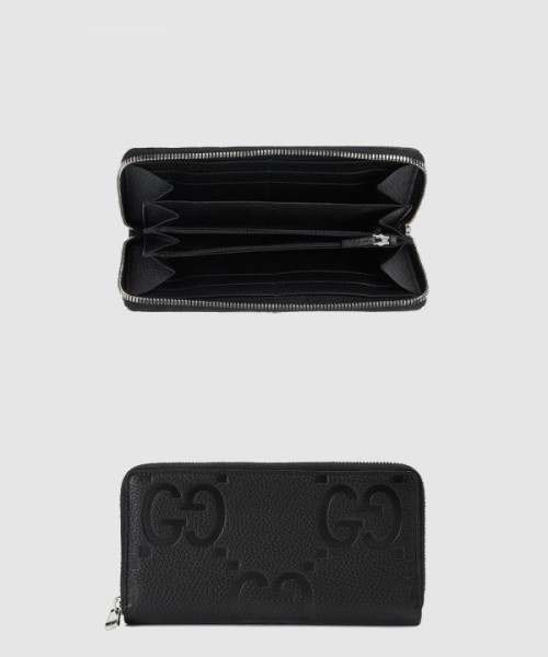 구찌 점보 GG 지퍼월렛 739484