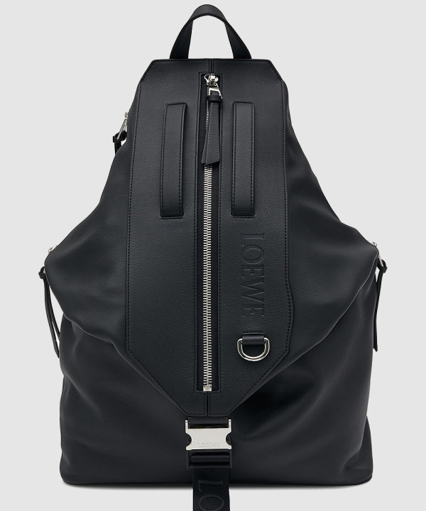 로에베 스몰 컨버터블 백팩 - 나일론 & 카프스킨