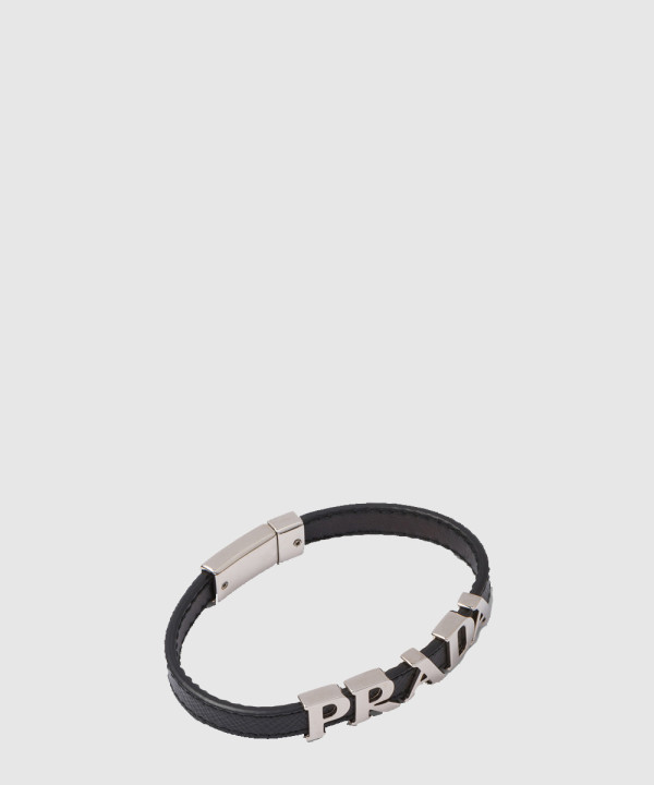 프라다 사피아노 가죽 브레이슬릿 2IB290