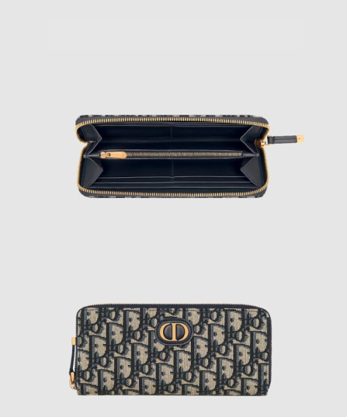 디올 30 Montaigne 몽테인 슬림 지갑 S2189