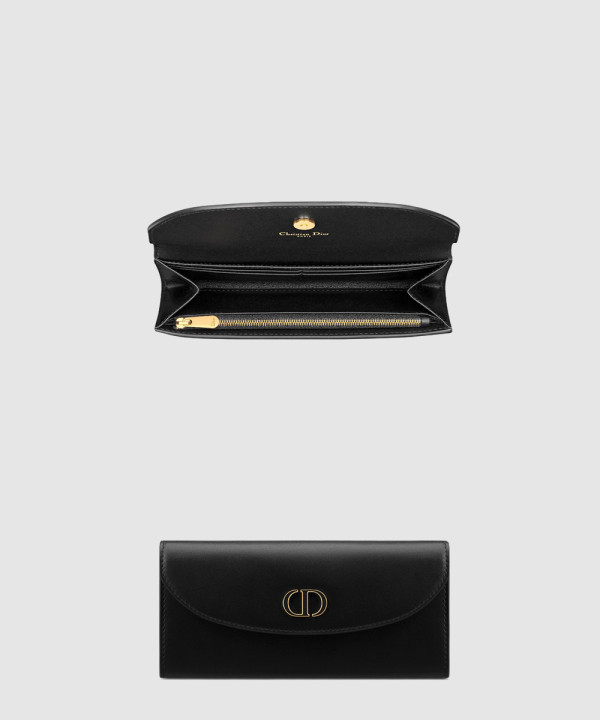 디올 30 Montaigne Avenue 송아지 가죽 지갑 S2314