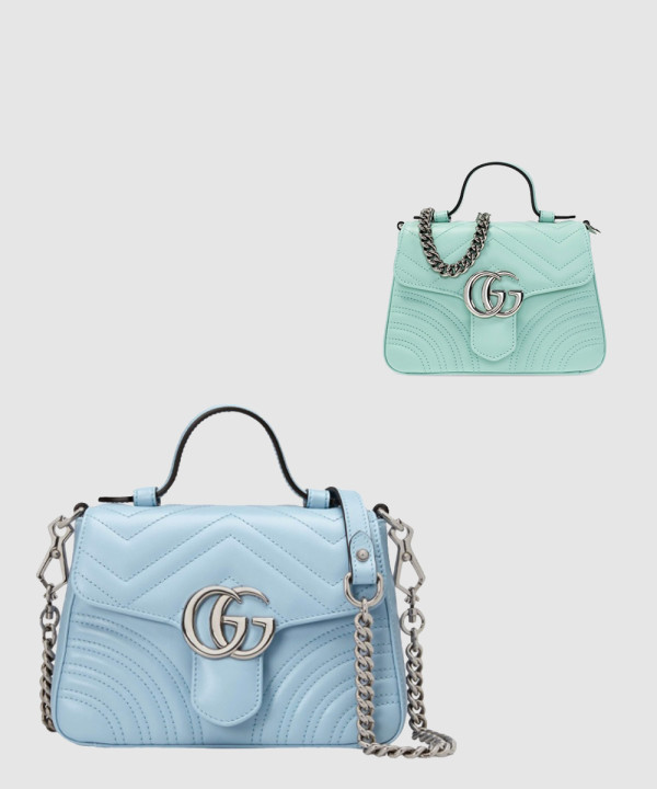 구찌 GG 마몽 미니 탑핸들백 547260