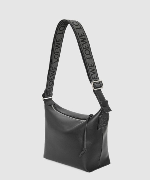 로에베 스몰 큐비 크로스 백 - 유연한 스무스 카프스킨 & 자카드