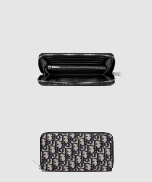 디올 오블리크 지퍼월렛 2ESBC