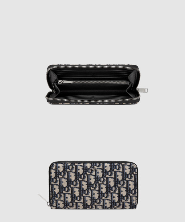 디올 오블리크 지퍼월렛 2ESBC