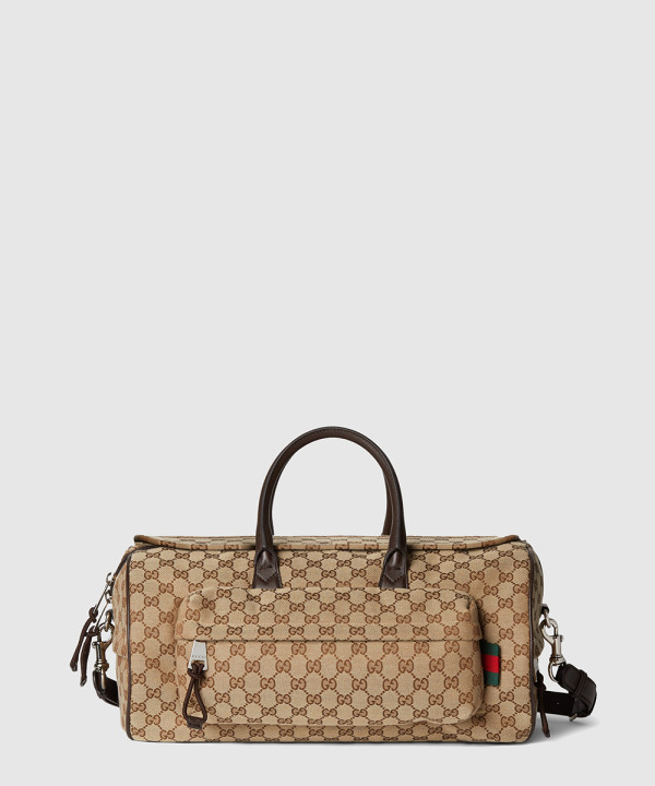 구찌 미디엄 GG 더플백 800185