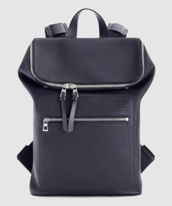 로에베 밀리터리 백팩 - 소프트 그레인 카프스킨