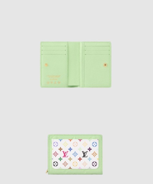 루이비통 메탈 하드웨어 소가죽 지갑 M13619