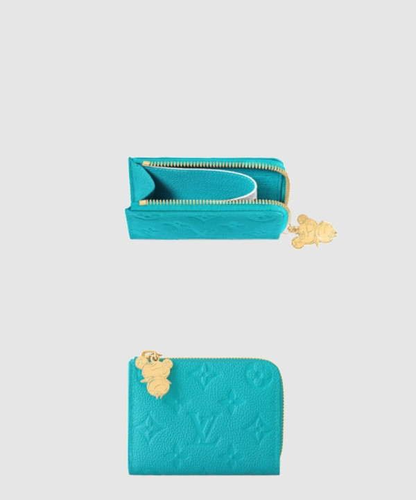 루이비통 LV x TM 엠보 소가죽 지갑 M13801