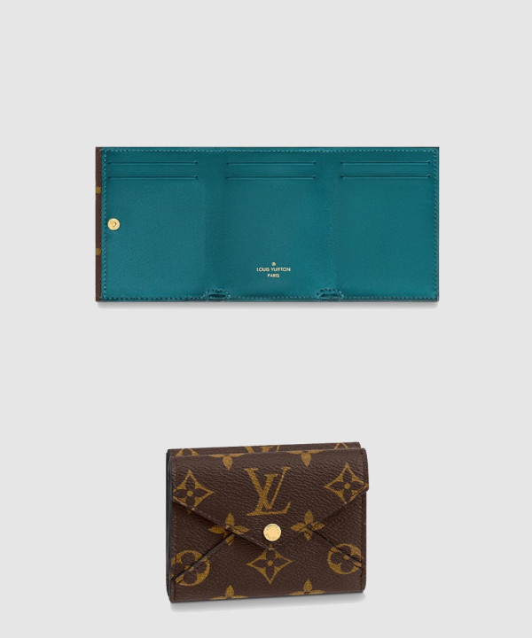 루이비통 빅토리안 클래식 접이식 캔버스 지갑 M81666