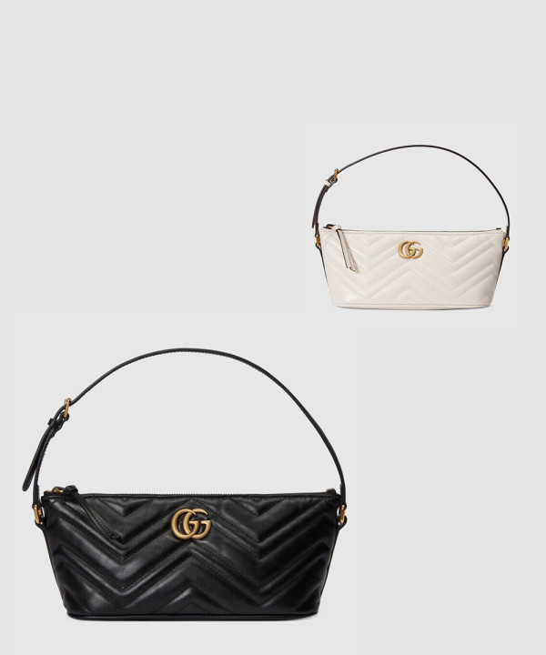 구찌 GG 마몽 마틀라세 숄더백 739166