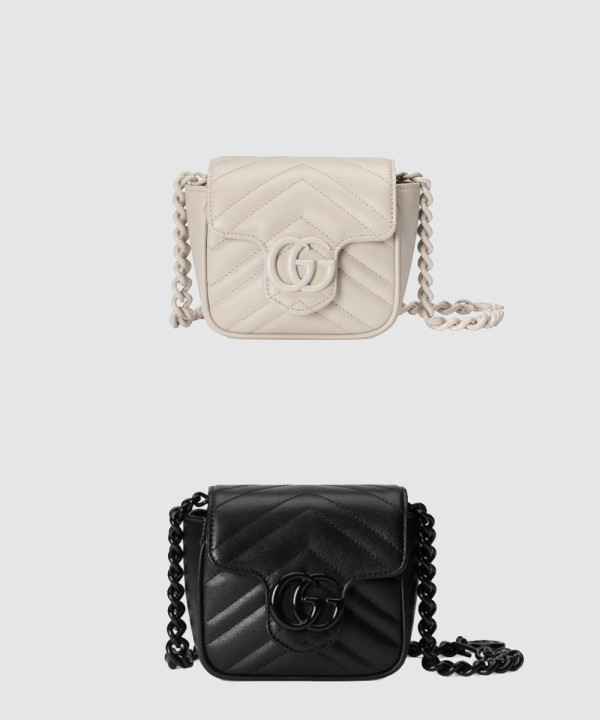 구찌 GG 마몽 마틀라세 벨트백 739599