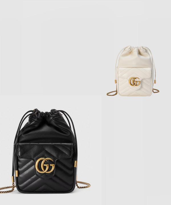 구찌 GG 마몽 미니 버킷백 746433