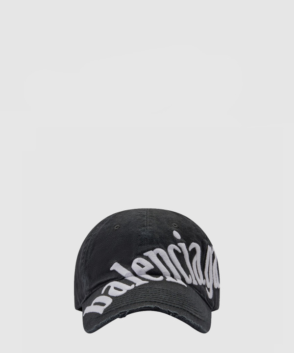 발렌시아가 사선 로고 베이스볼 캡 680738