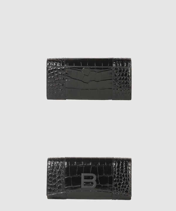 발렌시아가 보테가베네타 플랩 지갑 600189