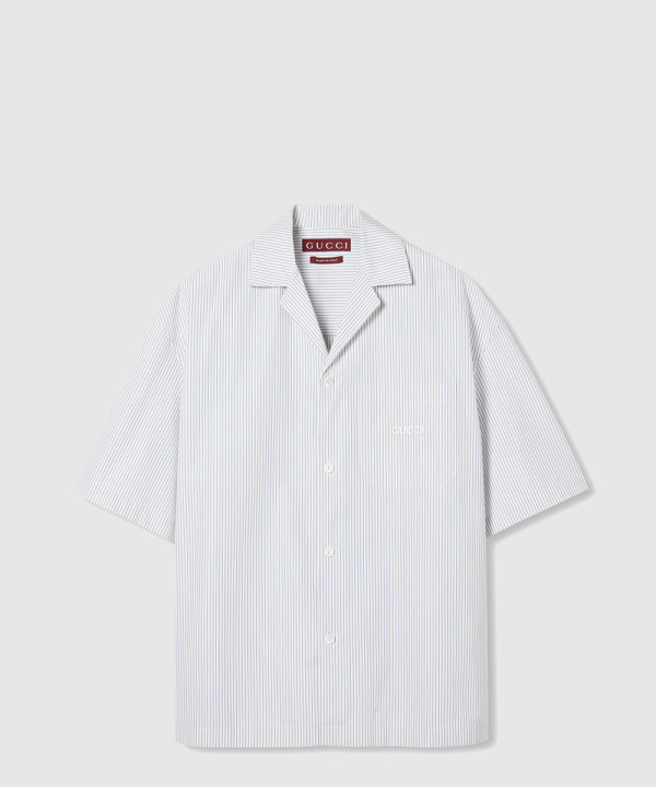 구찌 코튼 포플린 셔츠