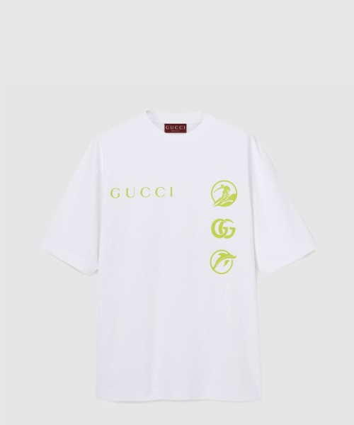 구찌 로고 프린트 반팔