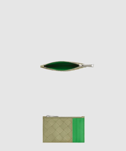 보테가베네타 인트레치아토 지퍼 카드 케이스 755985