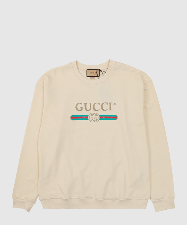 구찌 플라워 코튼 톱