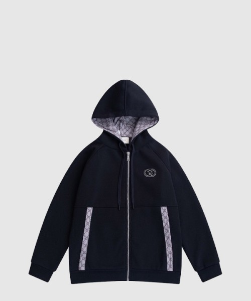 구찌 저지 지프 자켓