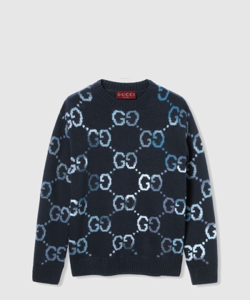 구찌 GG 인타르시아 울 스웨터