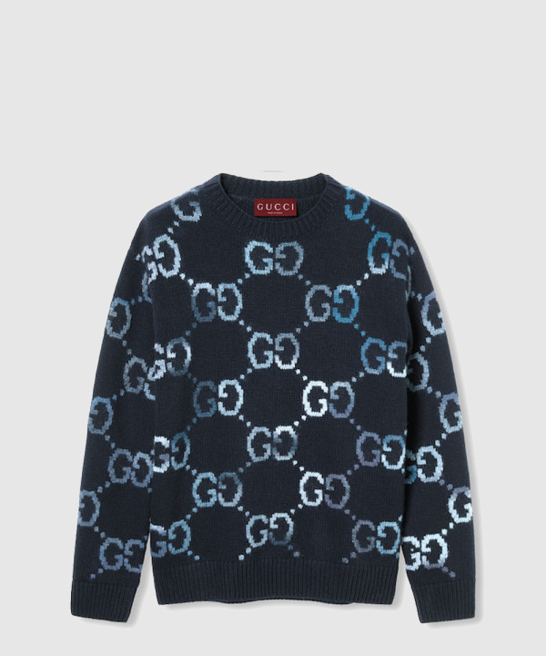 구찌 GG 인타르시아 울 스웨터