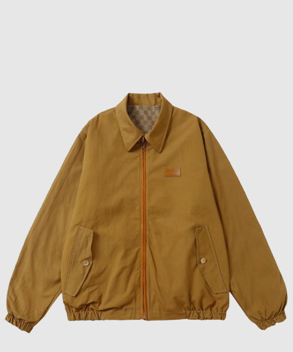 구찌 로고 집업 자켓