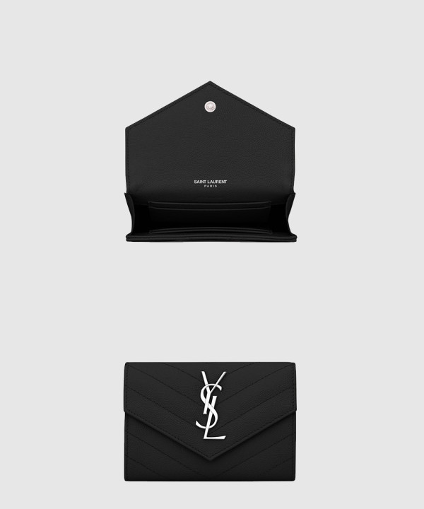 생로랑 모노그램 앙브로프 중지갑 414404