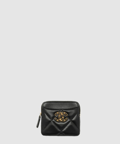 샤넬19 지퍼 동전지갑 AP2086