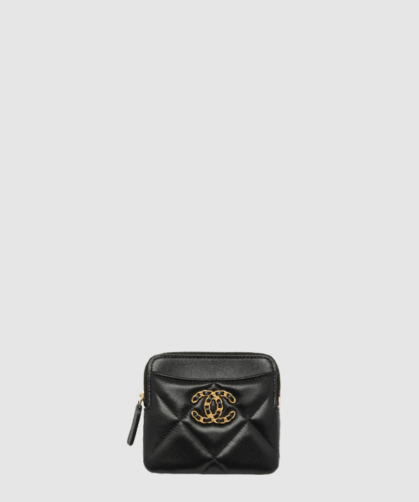 샤넬19 지퍼 동전지갑 AP2086