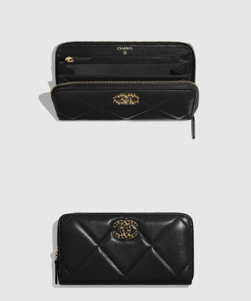샤넬19 지퍼월렛 AP0946