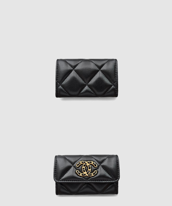 샤넬19 플랩 카드지갑 AP1790