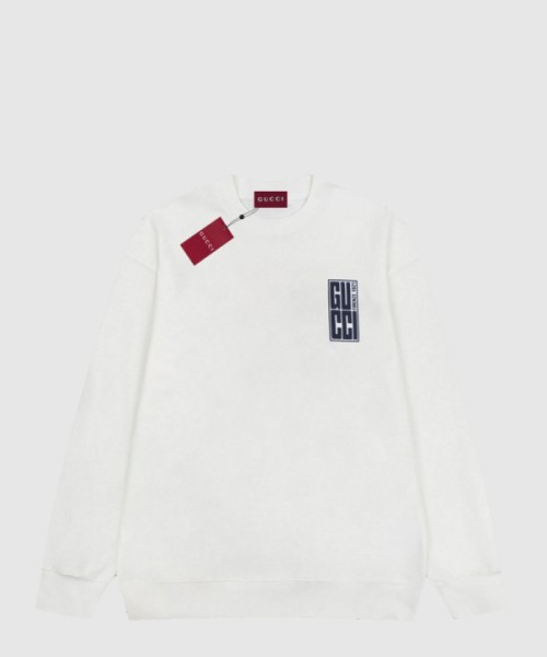 구찌 코튼 저지 스웨트셔츠