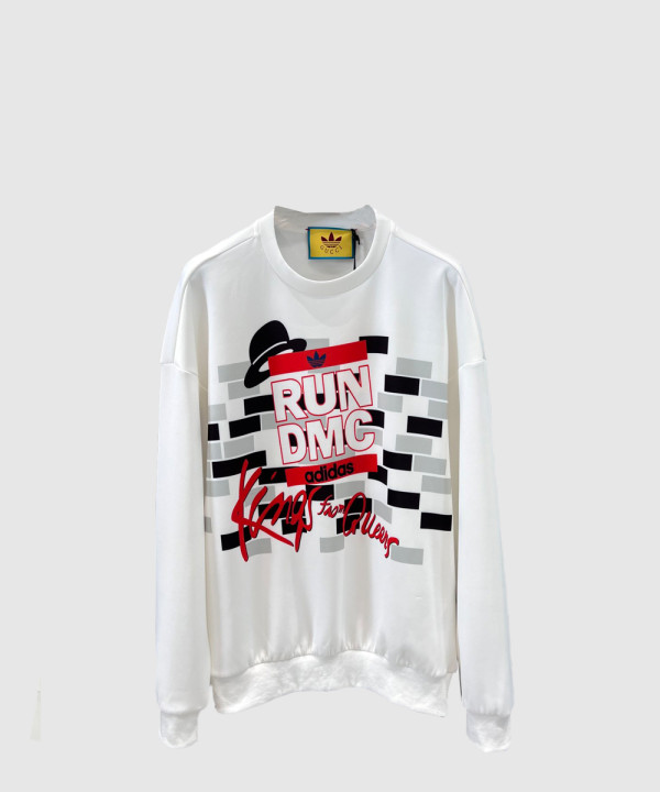 구찌 로고 프린트 면 톱